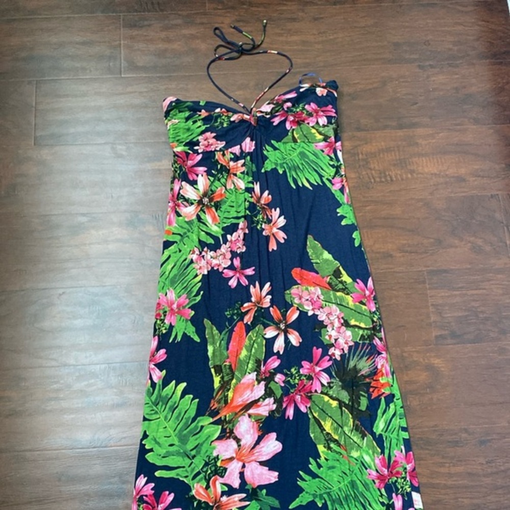 Dress without sleeves | Mango